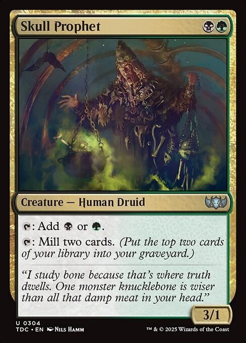 Skull Prophet ~ Commander: Tarkir: Dragonstorm [ NM ] [ Magic MTG ]