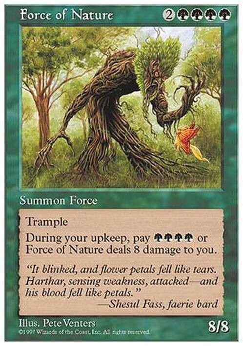 Force of Nature ~ Fifth Edition [ EX ] [ Magic MTG ]