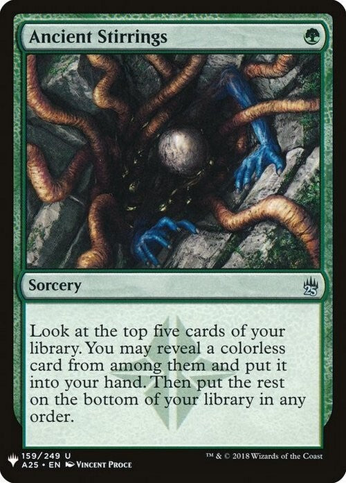 Ancient Stirrings ~ Mystery Booster [ NM ] [ Magic MTG ]