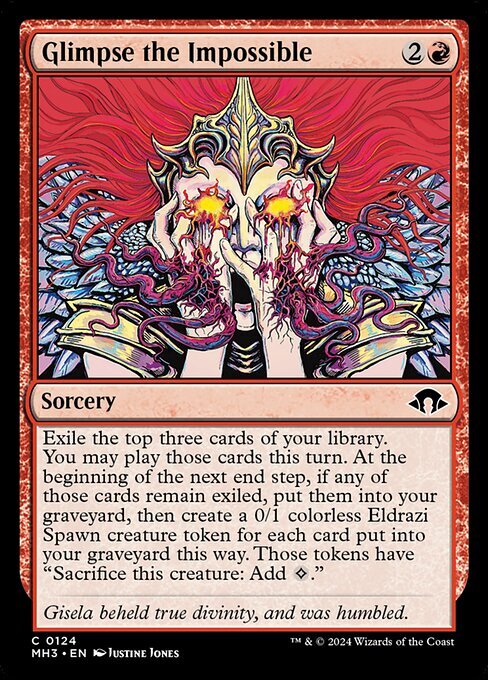 Glimpse the Impossible ~ Modern Horizons 3 [ NM ] [ Magic MTG ]