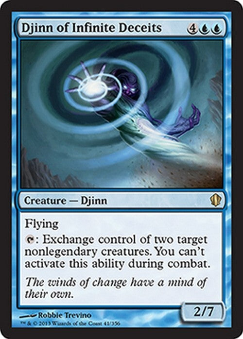 Djinn of Infinite Deceits ~ Commander 2013 [ EX ] [ Magic MTG ]