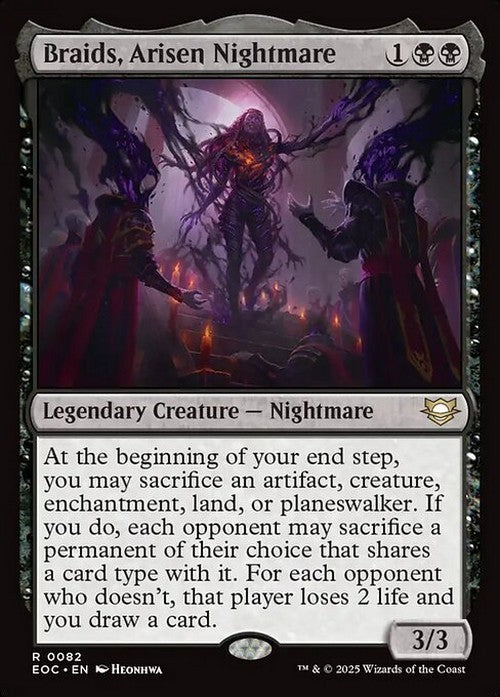 Braids, Arisen Nightmare ~ Commander: Edge of Eternities [ NM ] [ Magic MTG ]