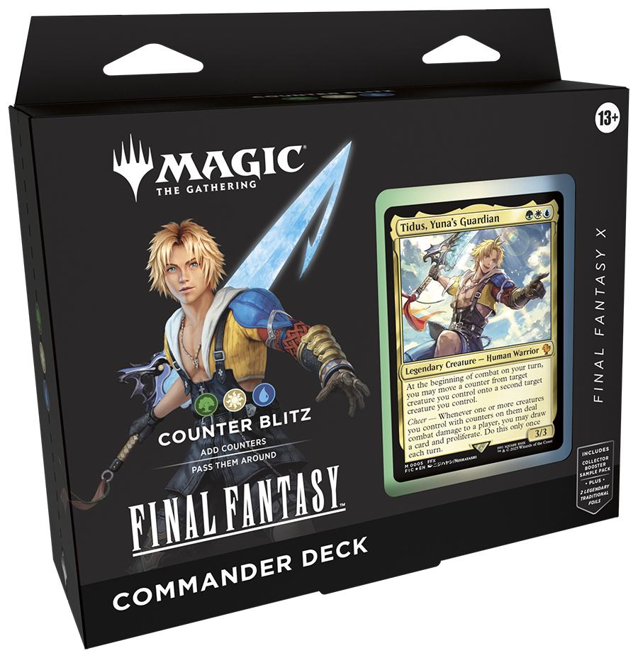 Counter Blitz Commander Deck ~ Final Fantasy ~ Magic MTG Sealed