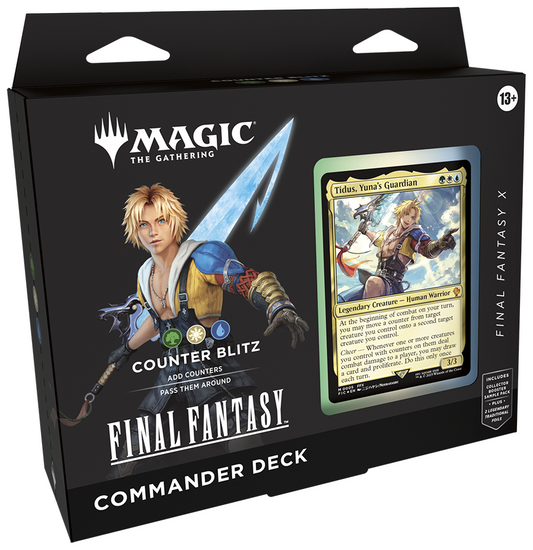 Counter Blitz Commander Deck ~ Final Fantasy ~ Magic MTG Sealed