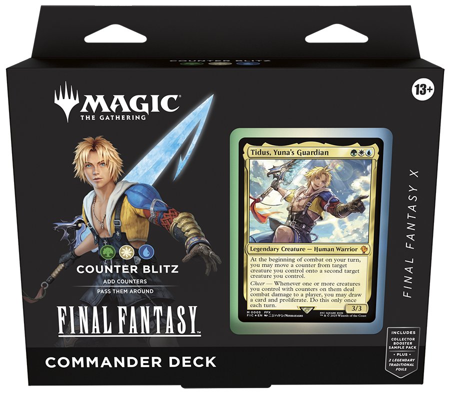 Counter Blitz Commander Deck ~ Final Fantasy ~ Magic MTG Sealed