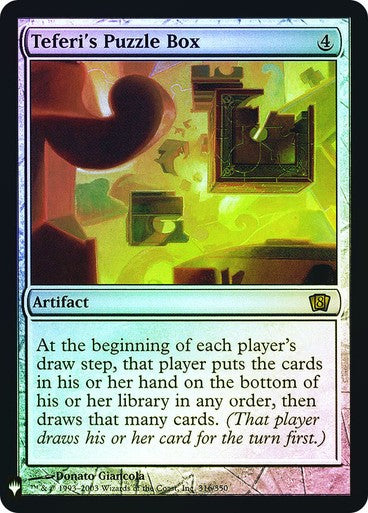 FOIL Teferi's Puzzle Box ~ Mystery Booster [ NM ] [ Magic MTG ]