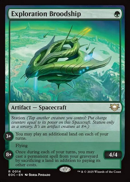Exploration Broodship ~ Commander: Edge of Eternities [ NM ] [ Magic MTG ]