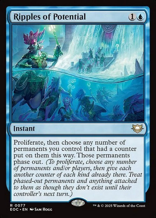 Ripples of Potential ~ Commander: Edge of Eternities [ NM ] [ Magic MTG ]