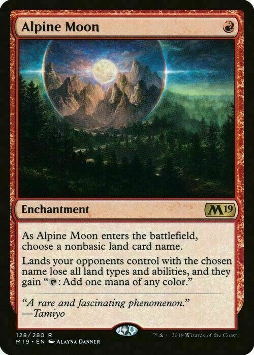 Alpine Moon ~ Core 2019 [ EX ] [ Magic MTG ]