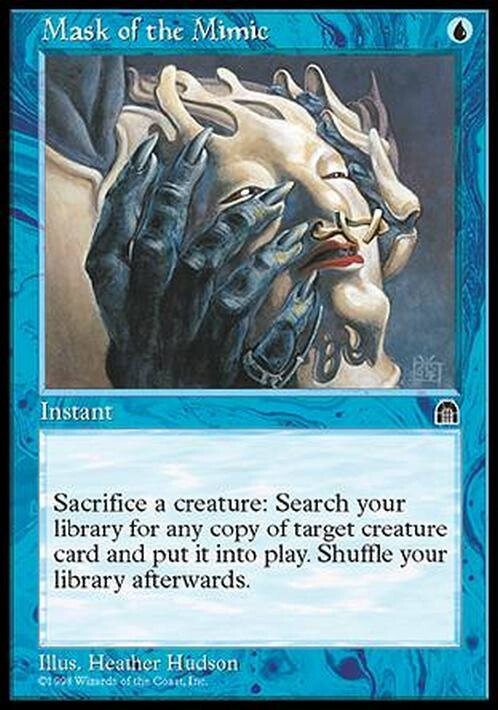 Mask of the Mimic ~ Stronghold [ EX ] [ Magic MTG ]