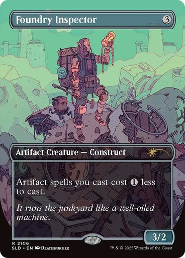 Foundry Inspector ~ Secret Lair [ NM ] [ Magic MTG ]