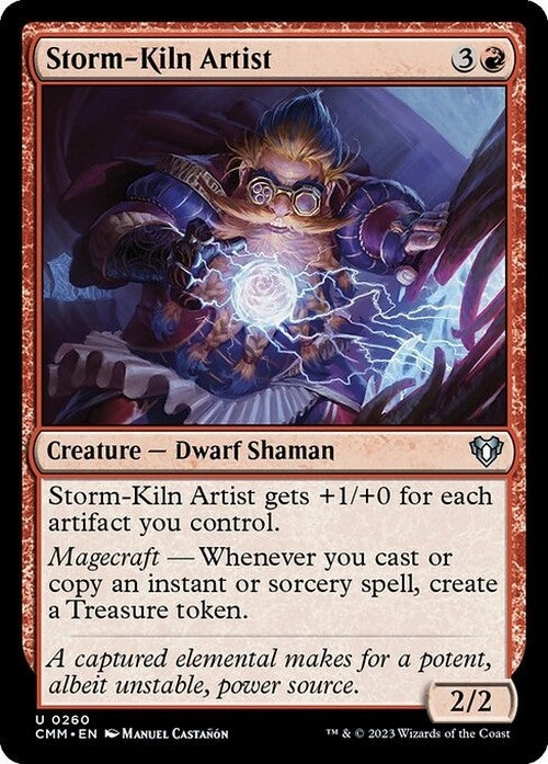 Storm-Kiln Artist ~ Commander Masters [ NM ] [ Magic MTG ]
