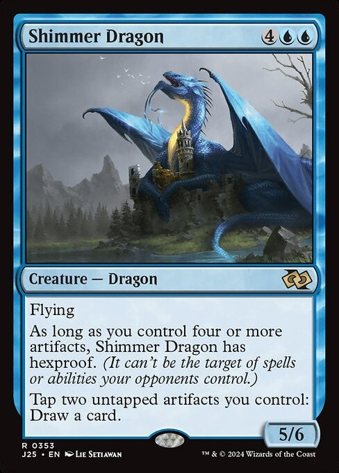 Shimmer Dragon ~ Jumpstart 2025 [ NM ] [ Magic MTG ]