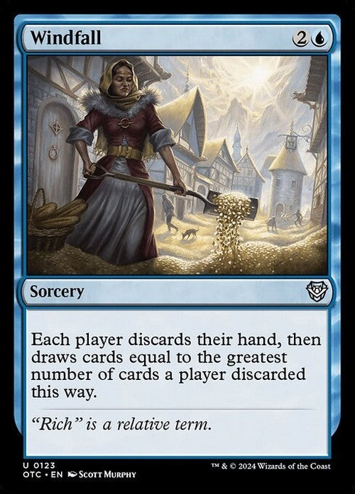 Windfall ~ Commander: Outlaws of Thunder Junction [ NM ] [ Magic MTG ]
