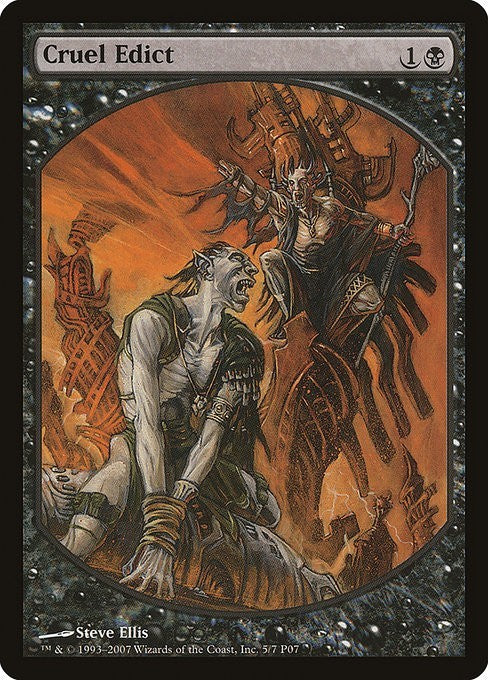 Cruel Edict ~ Player Rewards Promos [ EX ]  [ Magic MTG ]