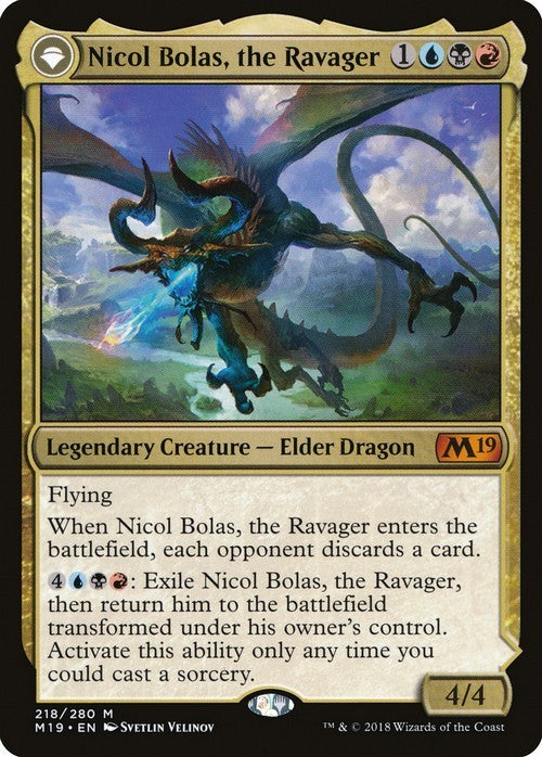 Nicol Bolas, the Ravager ~ Core 2019 [ PLAYED ] [ Magic MTG ]