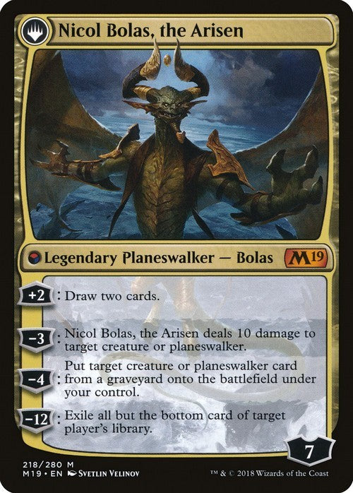 Nicol Bolas, the Ravager ~ Core 2019 [ PLAYED ] [ Magic MTG ]