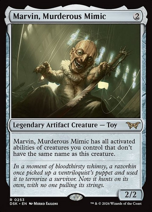 Marvin, Murderous Mimic ~ Duskmourn [ NM ] [ Magic MTG ]
