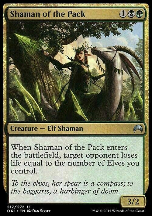 Shaman of the Pack ~ Magic Origins [ EX ] [ Magic MTG ]