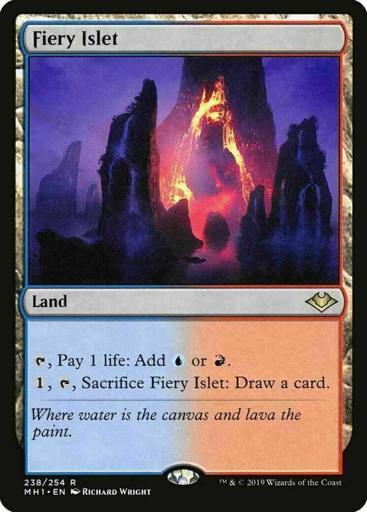Fiery Islet ~ Modern Horizons 1 [ EX ] [ Magic MTG ] - London Magic Traders Ltd