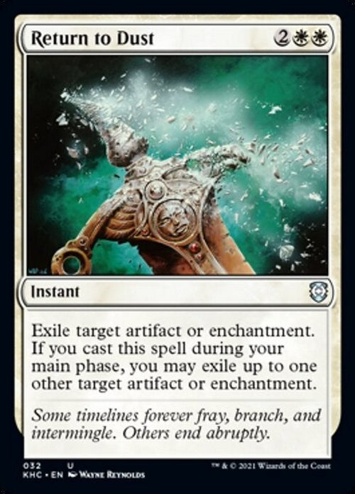 Return to Dust ~ Commander: Kaldheim [ NM ] [ Magic MTG ]