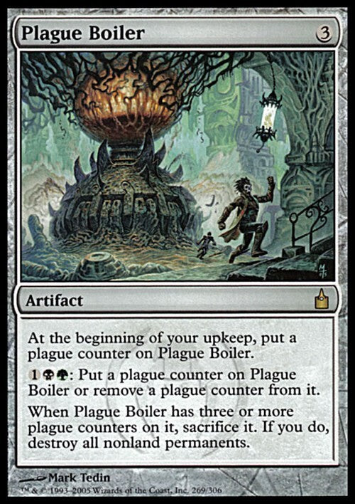 Plague Boiler ~ Ravnica: City of Guilds [ EX ] [ Magic MTG ]