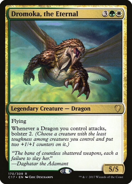Dromoka, the Eternal ~ Commander 2017 [ EX ] [ Magic MTG ]