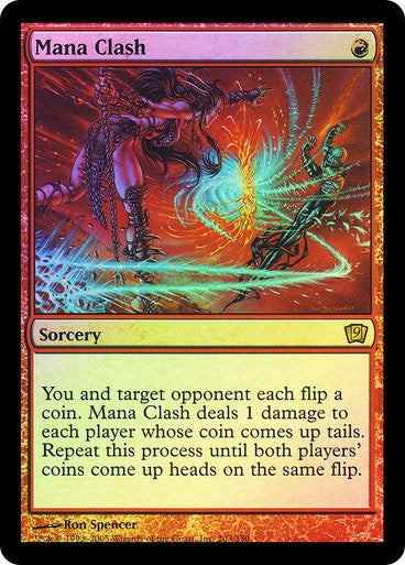 FOIL Mana Clash ~ Ninth Edition [ EX ] [ Magic MTG ]
