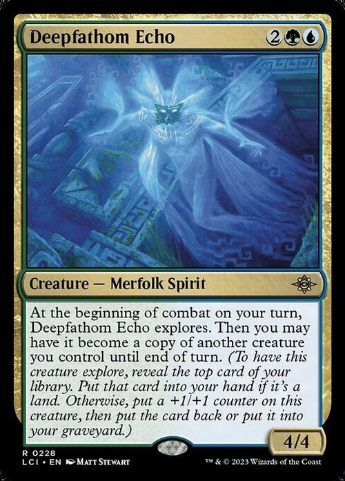 Deepfathom Echo ~ The Lost Caverns of Ixalan [ NM ] [ Magic MTG ]