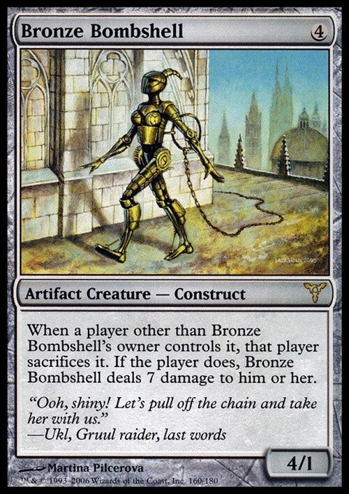 Bronze Bombshell ~ Dissension [ EX ] [ Magic MTG ]