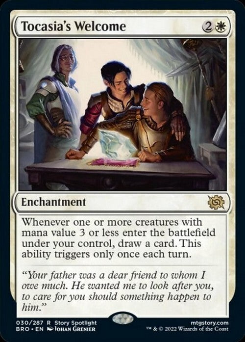 Tocasia's Welcome ~ The Brothers' War [ NM ] [ Magic MTG ]
