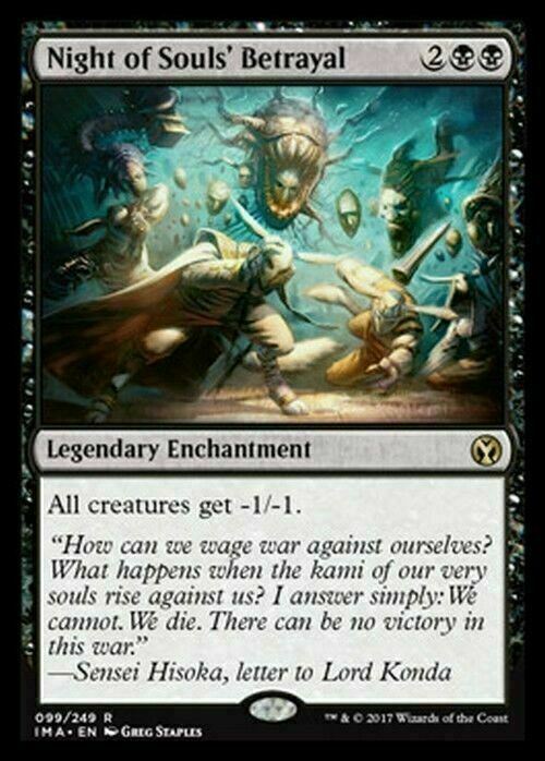 Night of Souls' Betrayal ~ Iconic Masters [ NM ] [ Magic MTG ]