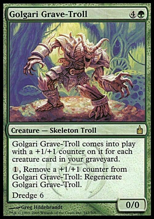 Golgari Grave-Troll ~ Ravnica: City of Guilds [ EX ] [ Magic MTG ]