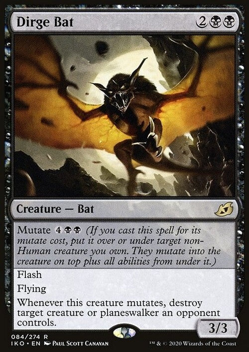Dirge Bat ~ Ikoria [ NM ] [ Magic MTG ]
