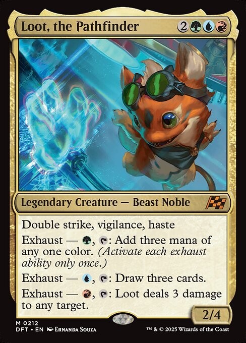 Loot, the Pathfinder ~ Aetherdrift [ NM ] [ Magic MTG ]