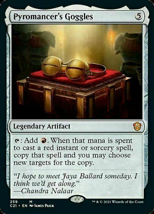 Pyromancer's Goggles ~ Commander: Strixhaven [ NM ] [ Magic MTG ]