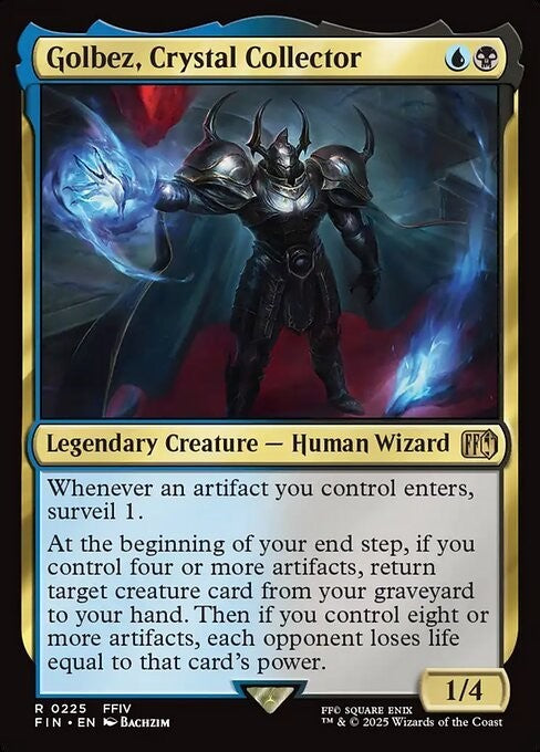 Golbez, Crystal Collector ~ Final Fantasy [ NM ] [ Magic MTG ]