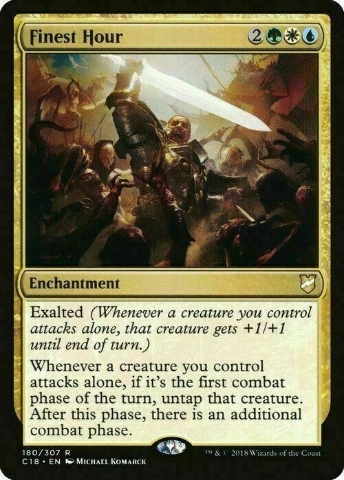 Finest Hour ~ Commander 2018 [ NM ] [ Magic MTG ]