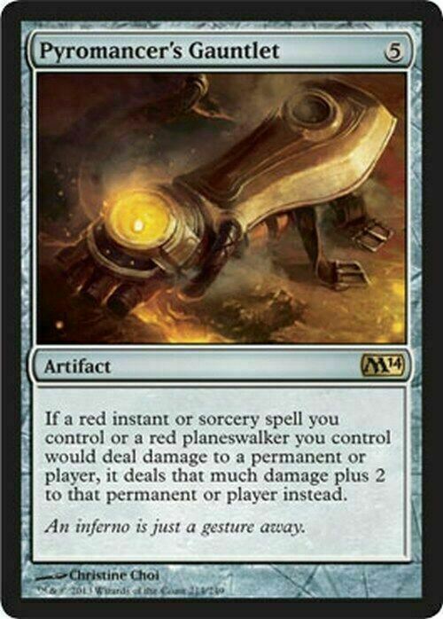 Pyromancer's Gauntlet ~ Magic 2014 [ EX ] [ Magic MTG ]