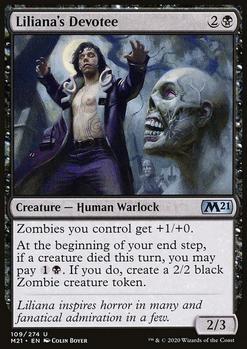 Liliana's Devotee ~ Core 2021 [ NM ] [ Magic MTG ]