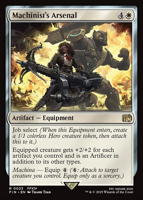 Machinist's Arsenal ~ Final Fantasy [ NM ] [ Magic MTG ]