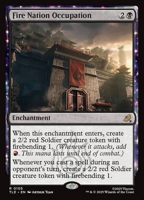 Fire Nation Occupation ~ Avatar: The Last Airbender [ NM ] [ Magic MTG ]
