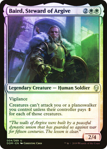 FOIL Baird, Steward of Argive ~ Dominaria [ EX ] [ Magic MTG ]