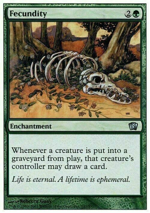 Fecundity ~ Eighth Edition [ EX ] [ Magic MTG ]