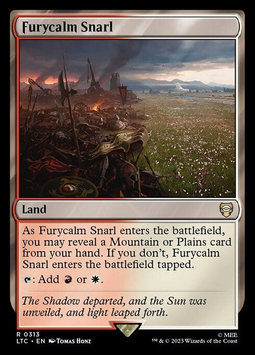 Furycalm Snarl ~ Commander: Lord of the Rings [ NM ] [ Magic MTG ]