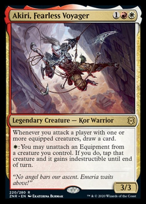 Akiri, Fearless Voyager ~ Zendikar Rising [ NM ] [ Magic MTG ]