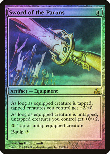 FOIL Sword of the Paruns ~ Guildpact [ EX ] [ Magic MTG ]