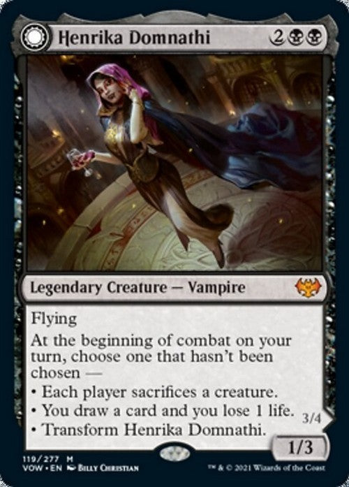 Henrika Domnathi ~ Crimson Vow [ NM ] [ Magic MTG ]