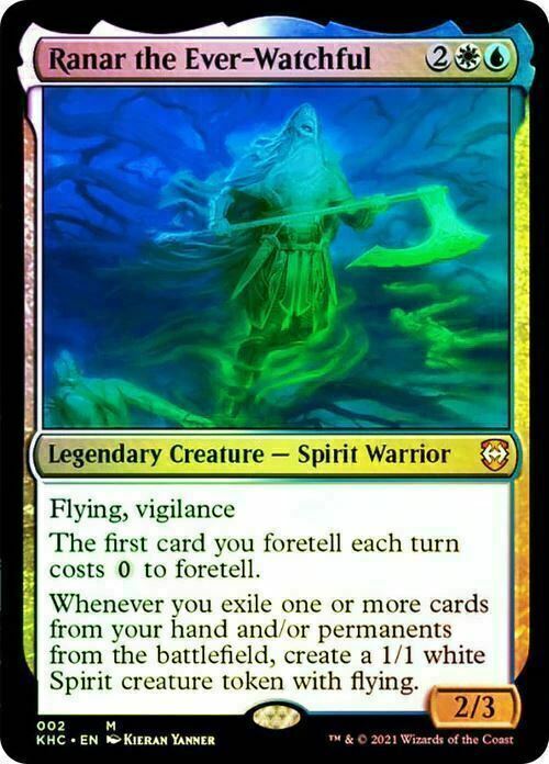 FOIL Ranar the Ever-Watchful ~ Commander: Kaldheim [ NM ] [ Magic MTG ]