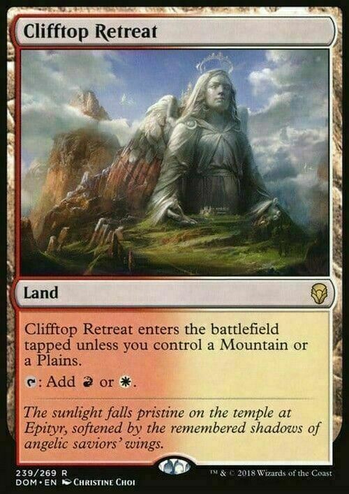 Clifftop Retreat ~ Dominaria [ EX ] [ Magic MTG ]